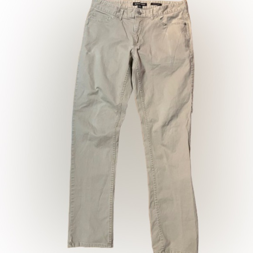 Michael Kors Parker Slim Fit Beige Casual Jeans Size 32